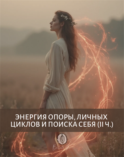Курс "Энергия опоры, личных циклов и поиска себя" | II часть трилогии "Сексуальность 2.0. Сытая Женщина" Кати Баллесты 5850 - фото 19051