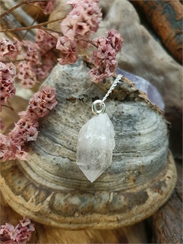 Подвеска с кристаллом аметиста подвам14