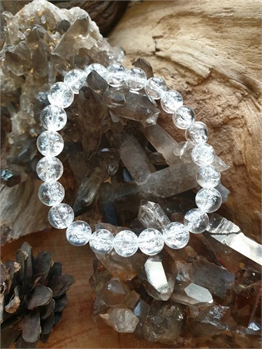 Браслет из горного хрусталя бгх