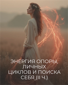 Курс "Энергия опоры, личных циклов и поиска себя" | II часть трилогии "Сексуальность 2.0. Сытая Женщина" Кати Баллесты 5850