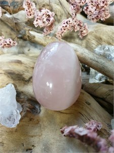 Розовый кварц средний ркс242