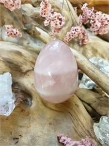 Розовый кварц средний ркс243