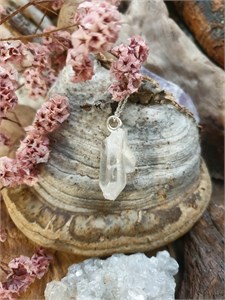 Подвеска с горным хрусталем подвгх13