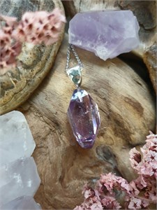 Подвеска с аметистом подвам13
