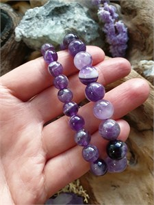 Браслет из аметиста бам