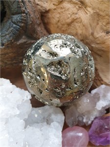Шар из пирита шпрт14