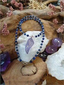 Чокер с флюоритовым крылом подбус241