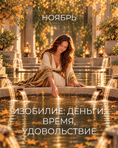 Ноябрь. Изобилие: деньги, время, удовольствие. 6208