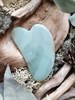Гуаша из нефрита сердечко большое гуан36 - фото 14752