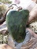 Гуаша от Угедея из зелёного нефрита сердечко большое гуануг14 - фото 6658